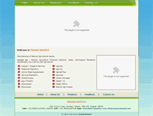 Tablet Screenshot of organicprasad.com